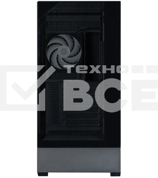 Компьютерный корпус ZALMAN P40 Prism, ATX, черный, WINDOW, 2x3.5