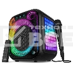 Портативная колонка SVEN PS-880, черный, 1.0, 110 Вт (RMS), Bluetooth, FM, USB, microSD, LED-дисплей, аккумулятор, фото 1