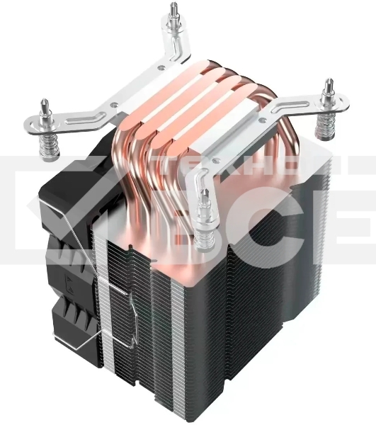 Устройство охлаждения(кулер) Digma D-CPC130-PWM1 Soc-AM5/AM4/1151/1200/1700 черный 4-pin Al+Cu 130W OEM