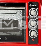 Мини-печь Delta D-0123 красная, фото5