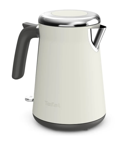 Электрочайник Tefal KI666AE0 молочный, 1.7 л, 2400 Вт, скрытый нагревательный элемент