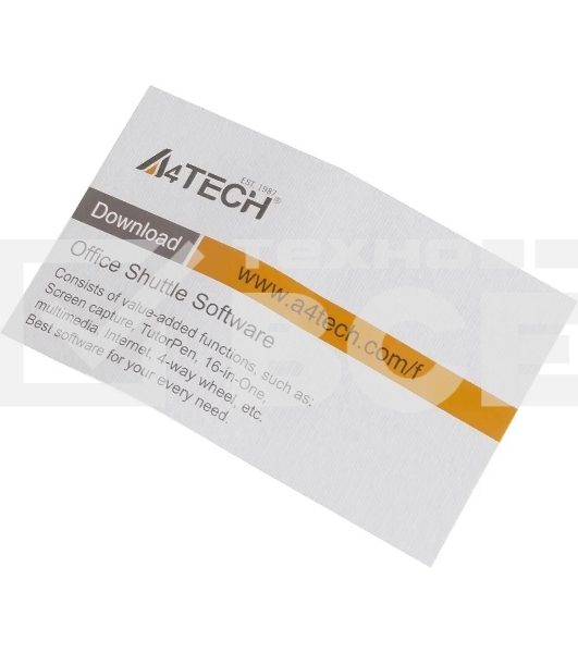 Мышь проводная A4Tech N-500F серый глянец/черный, 1200 dpi, USB, кнопки - 4