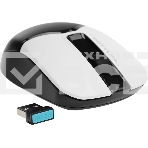 Мышь беспроводная A4Tech Fstyler FB12 белый/черный, 1200 dpi, радиоканал, Bluetooth, USB, кнопки - 3, фото10