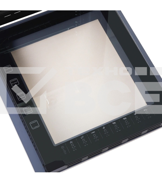 Шкаф духовой электрический Maunfeld EOEC516BG, встраиваемый, 51л, дверца с 2 стеклами, бежевый