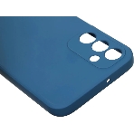 Чехол (клип-кейс) BoraSCO для Samsung Galaxy A15 Microfiber Case синий (72893), фото4