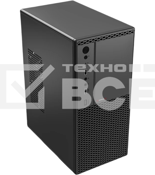 Корпус ACCORD ACC-1605B, Mini-Tower, чёрный