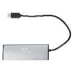 USB-концентратор Digma HUB-4U2.0-UC-DS, USB-C, USB 2.0 4 порта, USB, фото2