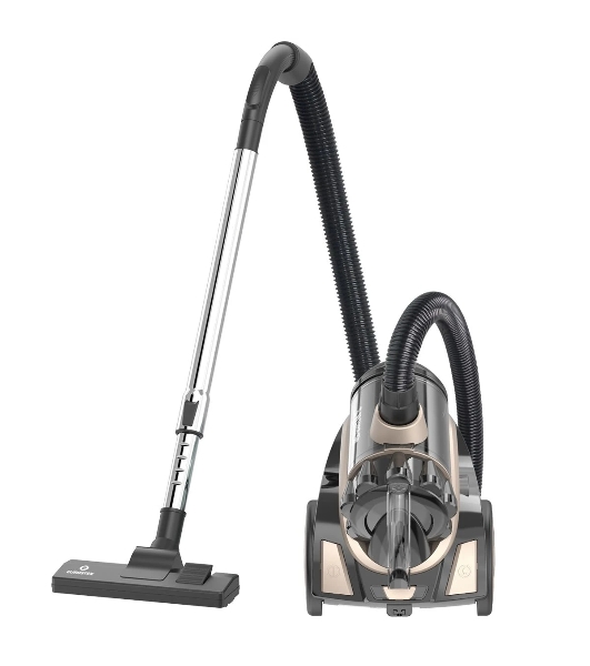 Пылесос Eurostek EVC-3002 черный/бежевый, 400/2200 Вт, уборка сухая, пылесборник контейнер 2.5 л