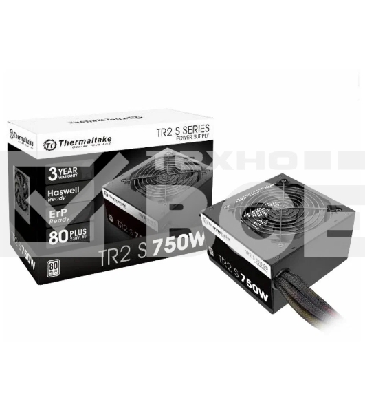 Блок питания Thermaltake TR2 S 750W (PS-TRS-0750NN2AWE-1), 750Вт, 80 Plus, 120мм, черный