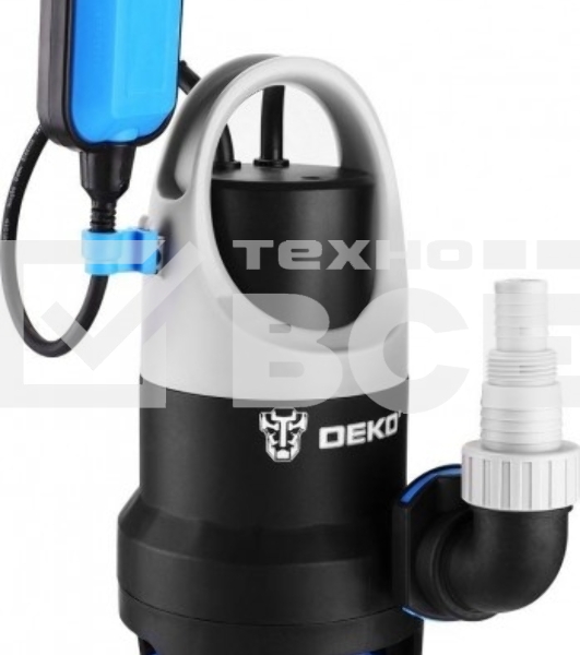 Насос садовый дренажный Deko DWP-750P 750Вт (076-0515)