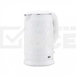 Чайник BQ KT1715P белый. Мощность:1800 Вт, Объем 1,7л