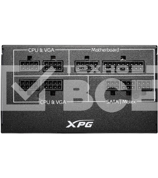 Блок питания XPG COREREACTORIIVE650G-BKCEU