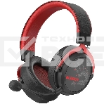 Наушники с микрофоном A4Tech Bloody MR590 Sports красный/черный 1.5м мониторные BT/Radio/3.5mm оголовье (MR590+ WIRED/SPORT RED), фото2