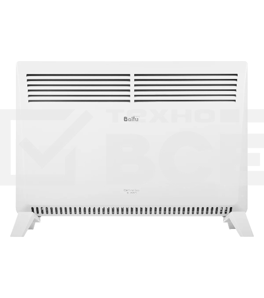 Конвектор Ballu Camino Eco Turbo BEC/EMT-2000 белый, 2000 Вт, 25 м2, термостат