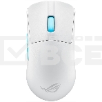 Мышь беспроводная/проводная ASUS ROG Harpe Ace Aim Lab Edition белый, 36000 dpi, радиоканал, Bluetooth, USB, кнопки - 5, фото 1