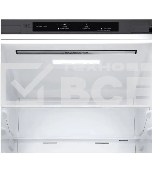 Холодильник LG GC-B459SLCL графит двухкамерный инвертер 247/127л морозилка снизу, No Frost