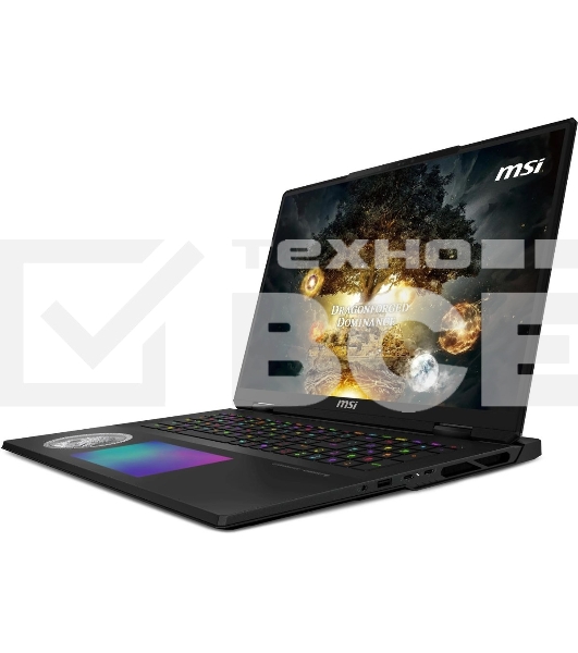 Ноутбук MSI Titan Dragon Edition 18 HX AI A2XWJG-205RU черный Core Ultra 9 285HX 64Gb SSD4Tb NVIDIA GeForce RTX 5090 для ноутбуков 24Gb 18