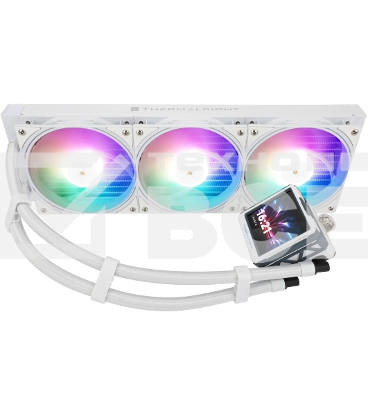 Система водяного охлаждения Thermalright Frozen Warframe ULTRA 360 ARGB Soc-AM5/AM4/1151/1200/2066/2011/1700 белый 4-pin 29.6dB Al LCD Ret (F-WFRAME-ULT-360-WH-ARGB)