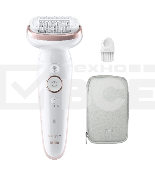 Электрический эпилятор BRAUN SES9-000 розовое золото/белый