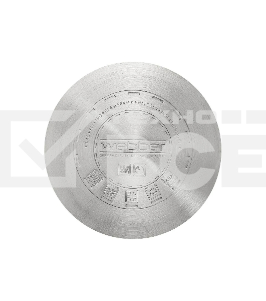Кастрюля WEBBER BE-143/2 1,9 л, 16 см, нержавеющая сталь, с крышкой