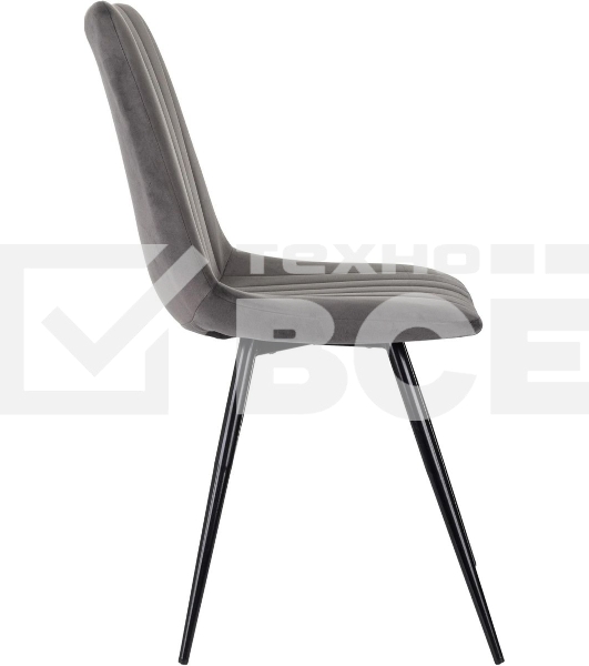 Стул для дома Бюрократ CH-K6_4 комплект 4 шт Holland 18 металл черный на ножках (CH-K6_1/HL18_4)