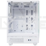 Компьютерный корпус HSPD F510, Panoramic Mid Tower, белый, TG, 0.5 SPCC, 3x120мм ARGB ATX, mATX, mITX 180/280/160мм 1x2.5', 1x3.5', 7xPCI 2xUSB-A 3.0 356x218x467мм, фото7