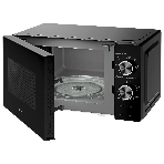 Микроволновая печь BBK 20MWS-762M/B черный, 20 л, 700 Вт, переключатели - поворотный механизм, фото3