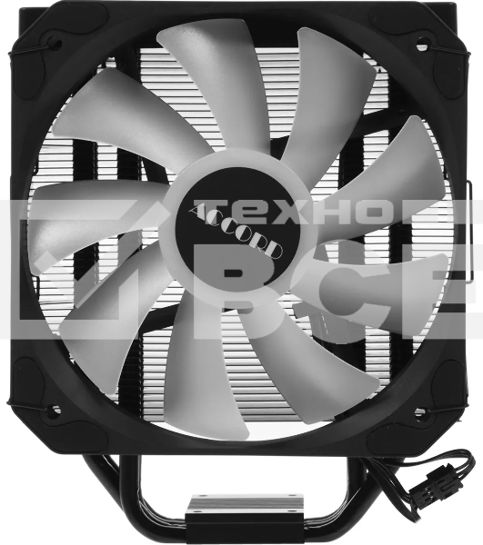Устройство охлаждения(кулер) Accord ACC-YX4P13 ARGb Soc-AM5/AM4/1200/1700/1851 черный 4-pin 36.5dB Al+Cu 220W 740gr brown box