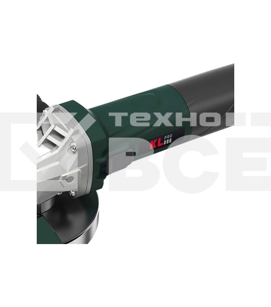 Угловая шлифовальная машина бесщеточная (болгарка) KLPRO KLAT11509 с регулировкой оборотов (сеть, 1150Вт, 115мм, 3000-11500об/мин)