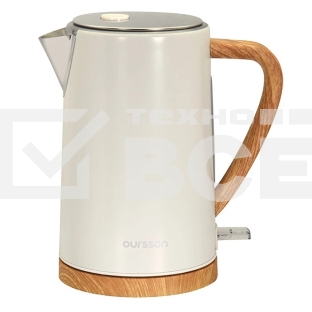 Чайник электрический OURSSON KE1754MD/IV слоновая кость