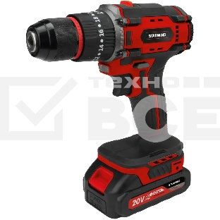 Дрель-шуруповерт Starwind CD20-2.0/2.0hS1 40Вт аккум. патрон:быстрозажимной (кейс в комплекте)