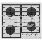 Газовая варочная панель Maunfeld EGHG.64.6CW/G, 4 конфорки, закаленное стекло, белый, фото 1