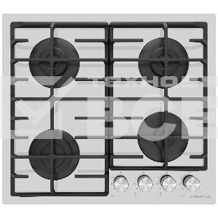 Газовая варочная панель Maunfeld EGHG.64.6CW/G, 4 конфорки, закаленное стекло, белый