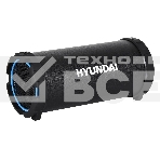 Колонка портативная Hyundai H-PAC220 черный/голубой 10W 1.0 BT/3.5Jack/USB, фото7