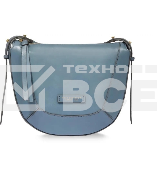 Сумка женская The Bridge Fedora 04320501/KP голубая натур.кожа
