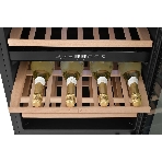 Винный шкаф встраиваемый ZÜGEL ZCWI460DB, черный, фото5