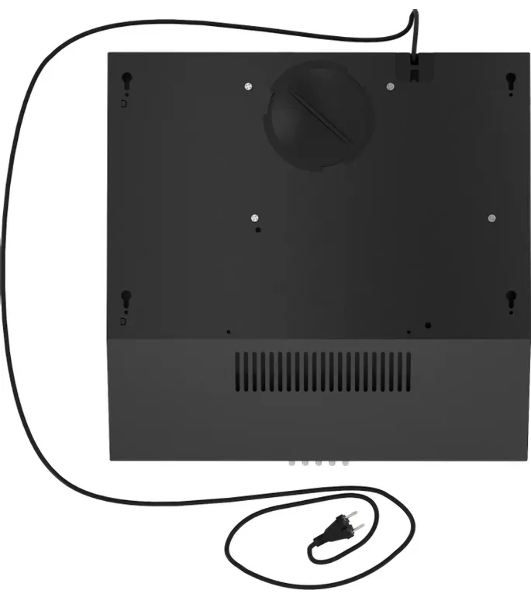 Вытяжка подвесная Elikor Eco ONE 50 BK чёрный, 50 см, 400 м³/ч, 51 дБ