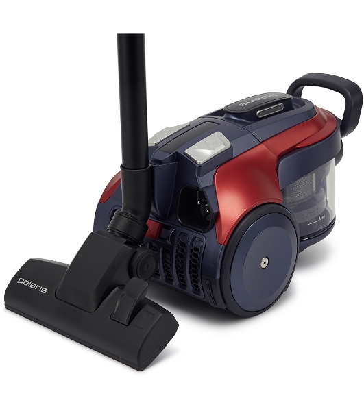 Пылесос Polaris PVC 2003RI серый/красный, 500/2000 Вт, уборка сухая, пылесборник контейнер 2.5 л