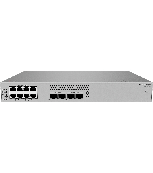 Коммутатор Huawei S310S-8P4JX, 8×1 Гбит/с PoE+ + 2×10 Гбит/с SFP+ + 2×2,5 Гбит/с SFP, управляемый