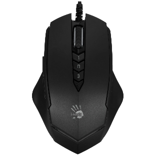 Мышь проводная A4Tech Bloody V8M Max черный, 12000 dpi, USB, кнопки - 10