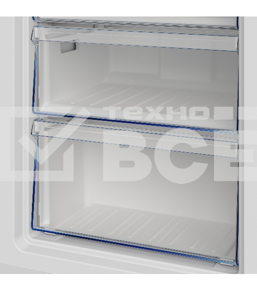 Морозильная камера Beko B1RFNK292W, белый, 255л, 7 ящиков