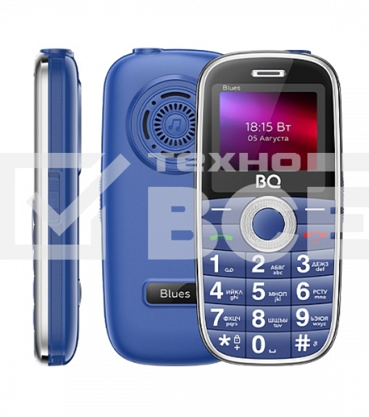 Мобильный телефон BQ 1867 Blues синий MTK 6261 D