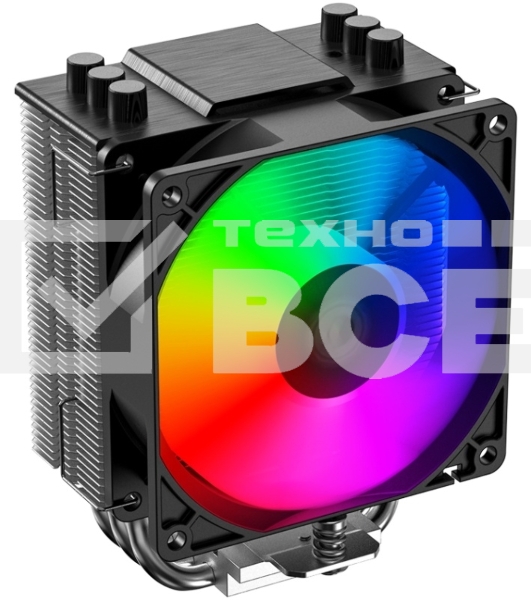 Кулер для процессора ID-COOLING SE-903-XT FRGB черный 92мм алюминий+медь 2200rpm 26db 4-pin 130W 123мм