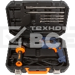 Перфоратор монтажный MAX-PRO MPRH620/24V 620 Вт, 0-1000 об/мин, 2,5 Дж, 3 режима, Д/Б/М-30/24/13, 2,8 кг, SDS-PLUS, антивибрационная ручка, резиновые вставки, рез, фото2