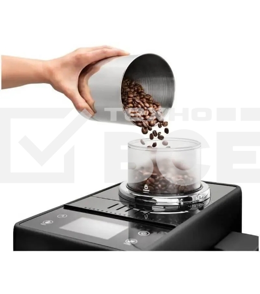 Кофемашина автоматическая Delonghi EXAM440.35.B черный, исп. кофе - молотый/зерновой 1,4 л, 1450 Вт, 19 Бар
