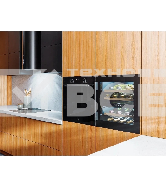 Винный шкаф Lex LWD6036BL dual zone 1-нокамерн. черный стекло (CHAT500007)