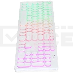 Клавиатура Oklick 420MRL [1091227] проводная, USB, белый, фото2