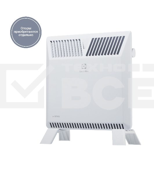 Конвектор электрический Electrolux ECH/A2-1000 M, белый, 1000 Вт, 10 м2, термостат
