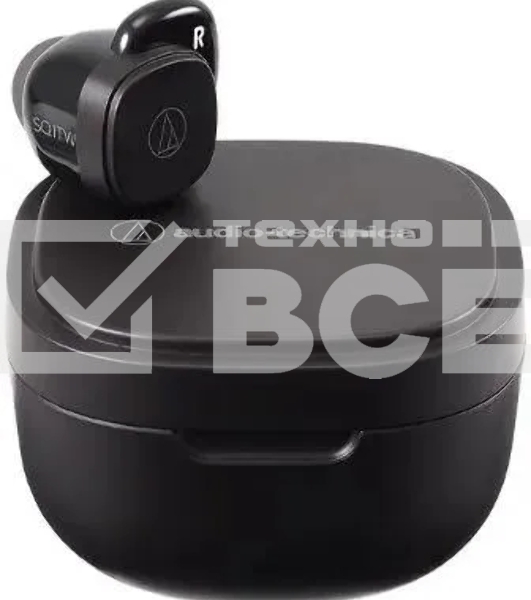 Наушники внутриканальные Audio-Technica ATH-SQ1TW черный беспроводные bluetooth в ушной раковине (80001872)