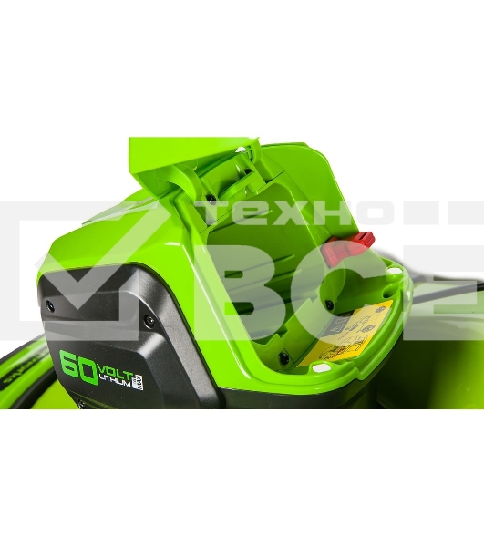 Газонокосилка аккумуляторная GreenWorks GD60LM51SPk4, 60V, 51 см, самоходная, бесщеточная, c 1хАКБ 4Ач и ЗУ (2514307UB)